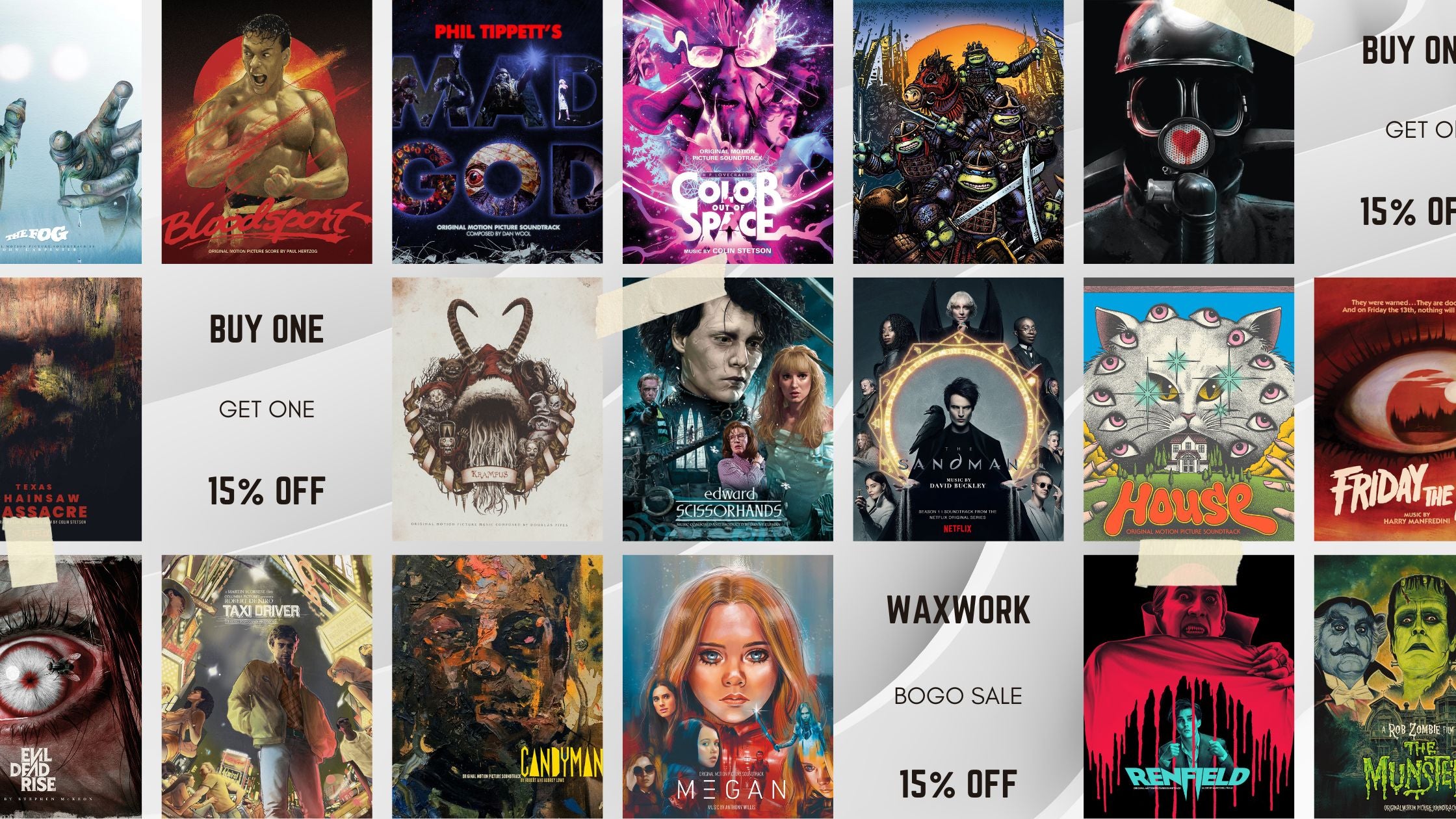 Waxwork BOGO Sale