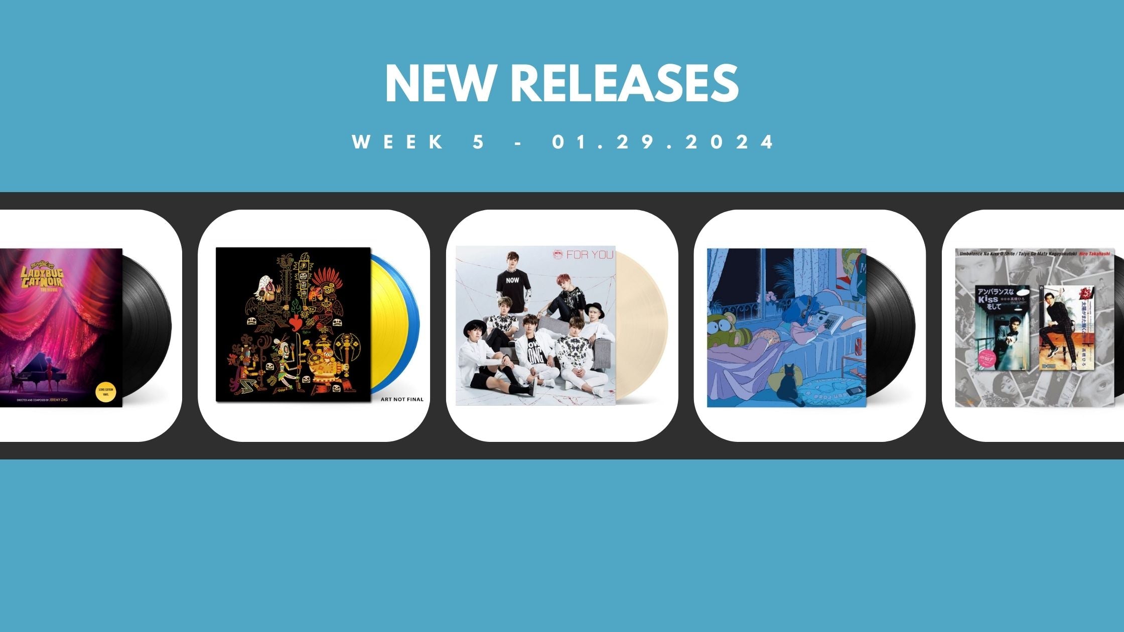 New Releases: Week 5 - January 29, 2024