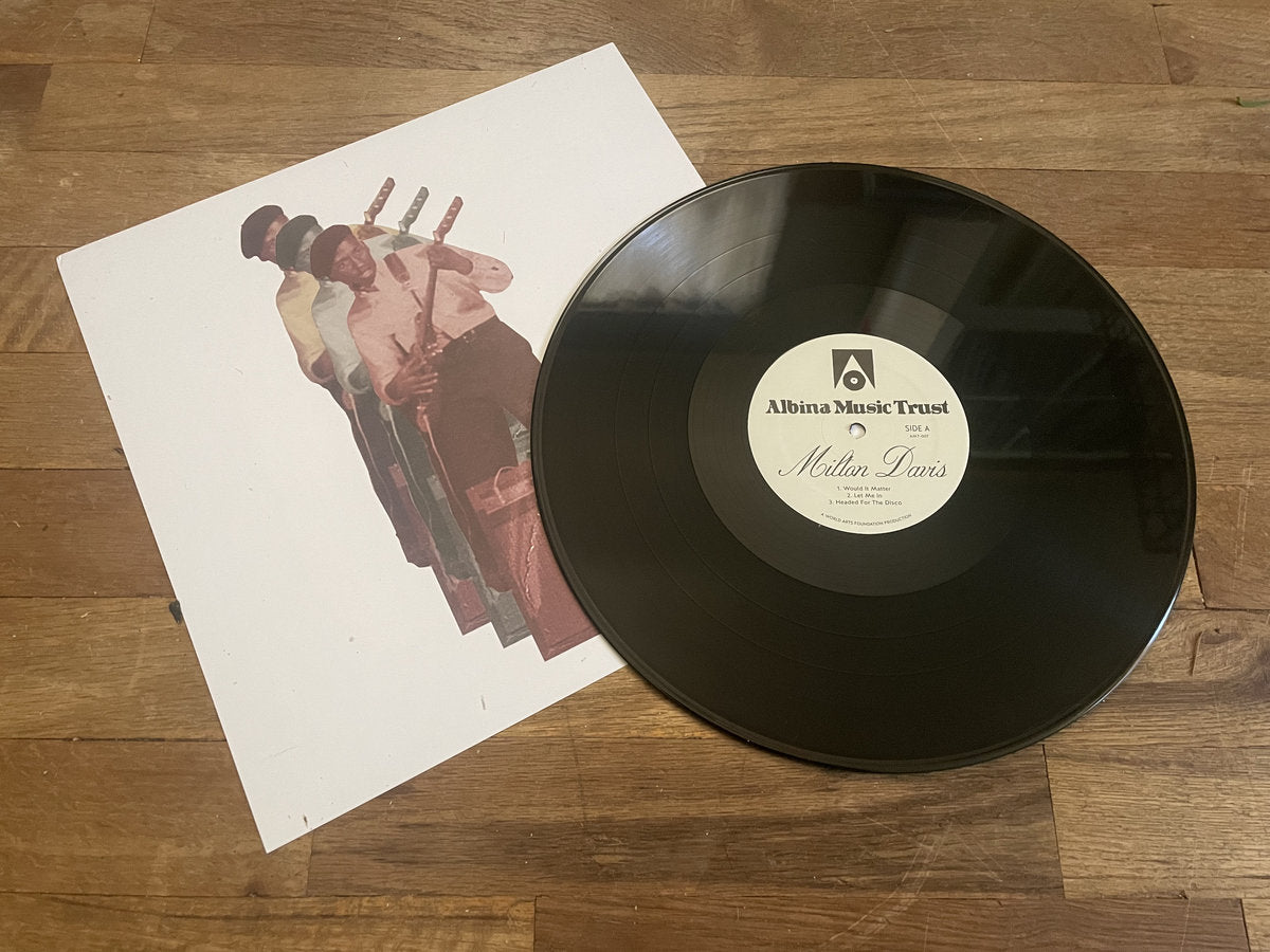 Let Me In-Milton Davis on Black Vinyl-Helix Sounds
