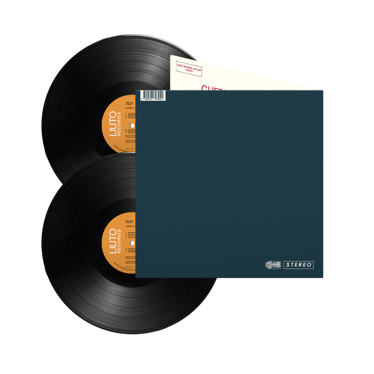 Guerra E Distruzione-Piero Umiliani on Black Vinyl-Helix Sounds