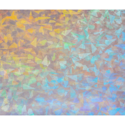 12" Holographic Outer Sleeves Cracked Ice Pack of 25 Vinyl Supply Co.