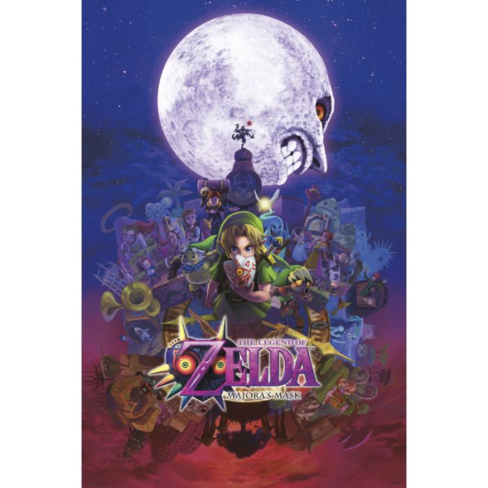 Zelda - Majora's Mask Poster-Helix Sounds