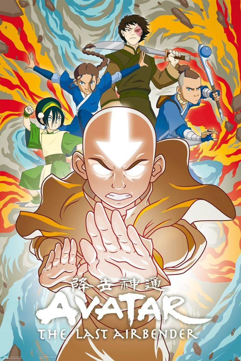 Avatar Last Airbender - Elements Poster-Helix Sounds
