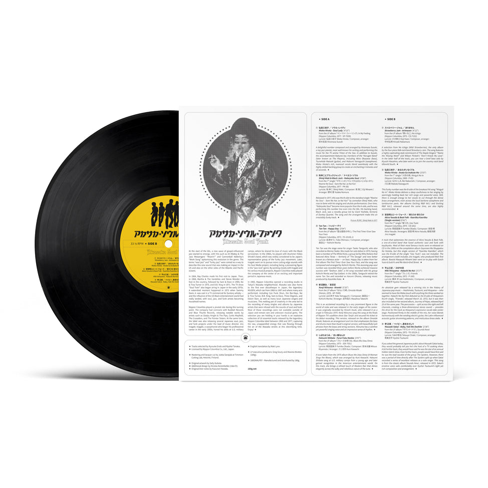 Akasaka Soul Funk 1969-1977-Various Artists Vinyl-Helix Sounds