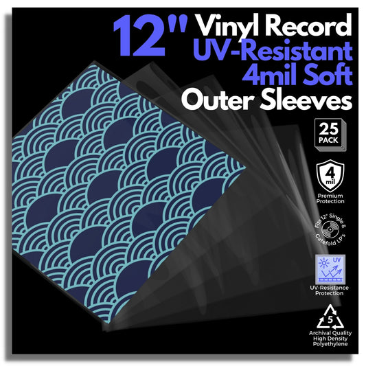 12" UV-Resistant Soft Outer Sleeves (4 Mil) Vinyl Supply Co.