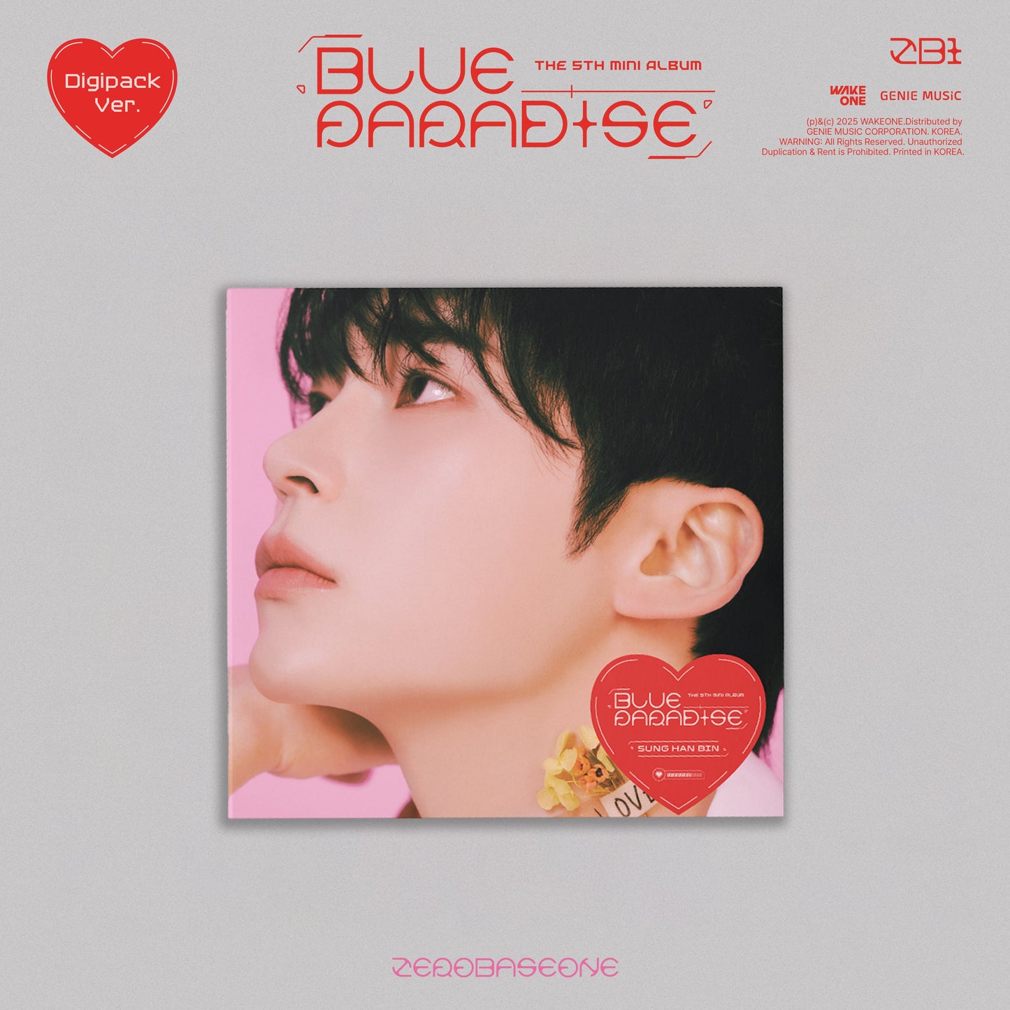 Blue Paradise-Zerobaseone on Standard Compact Disc-Helix Sounds