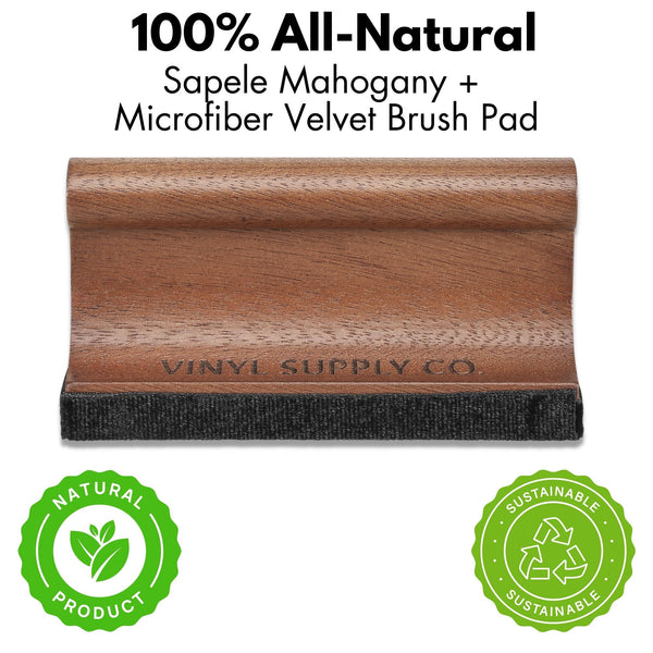 Vinyl Record Velvet Brush Pad-Vinyl Supply Co.-Helix Sounds