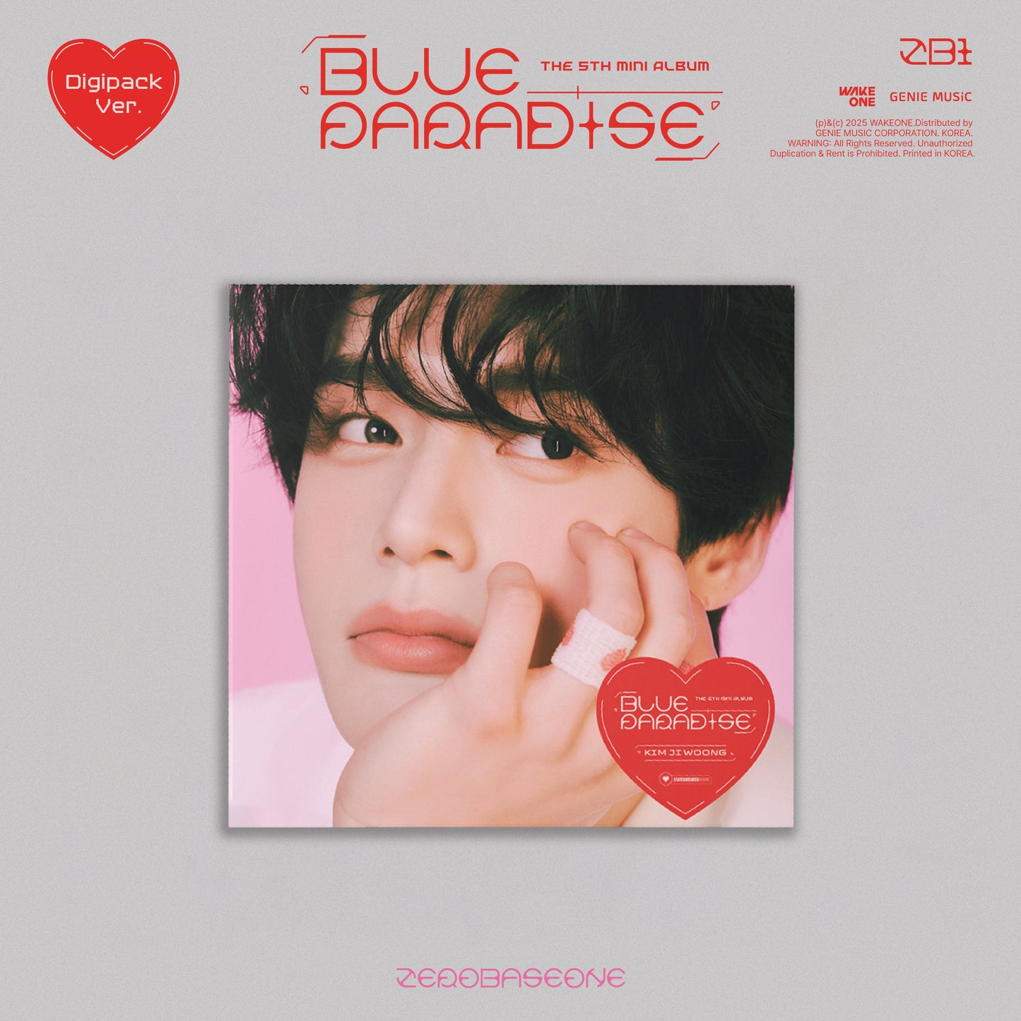 Blue Paradise-Zerobaseone on Standard Compact Disc-Helix Sounds