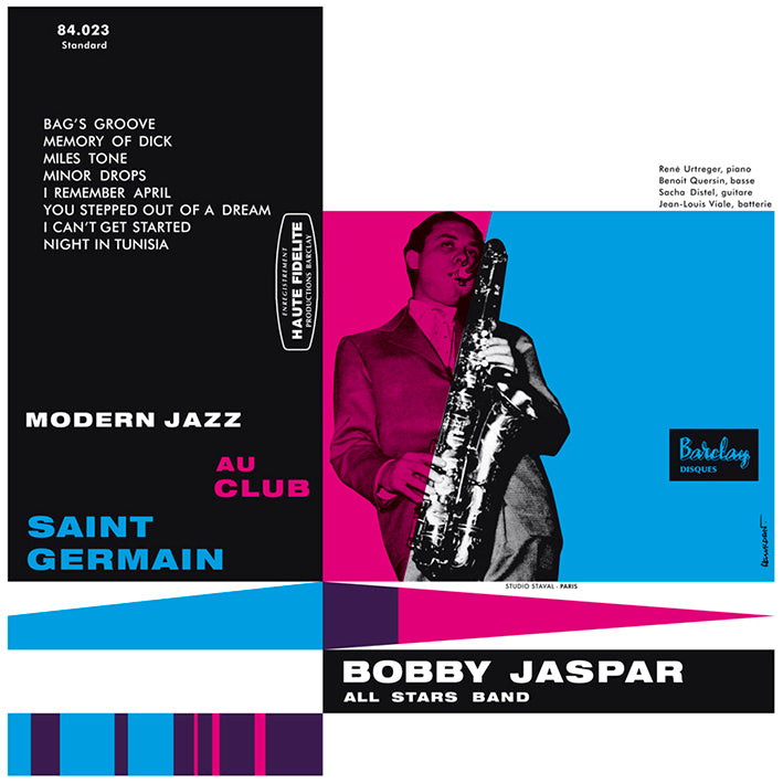 SR07 - Bobby Jaspar - Modern Jazz au Club St Germain