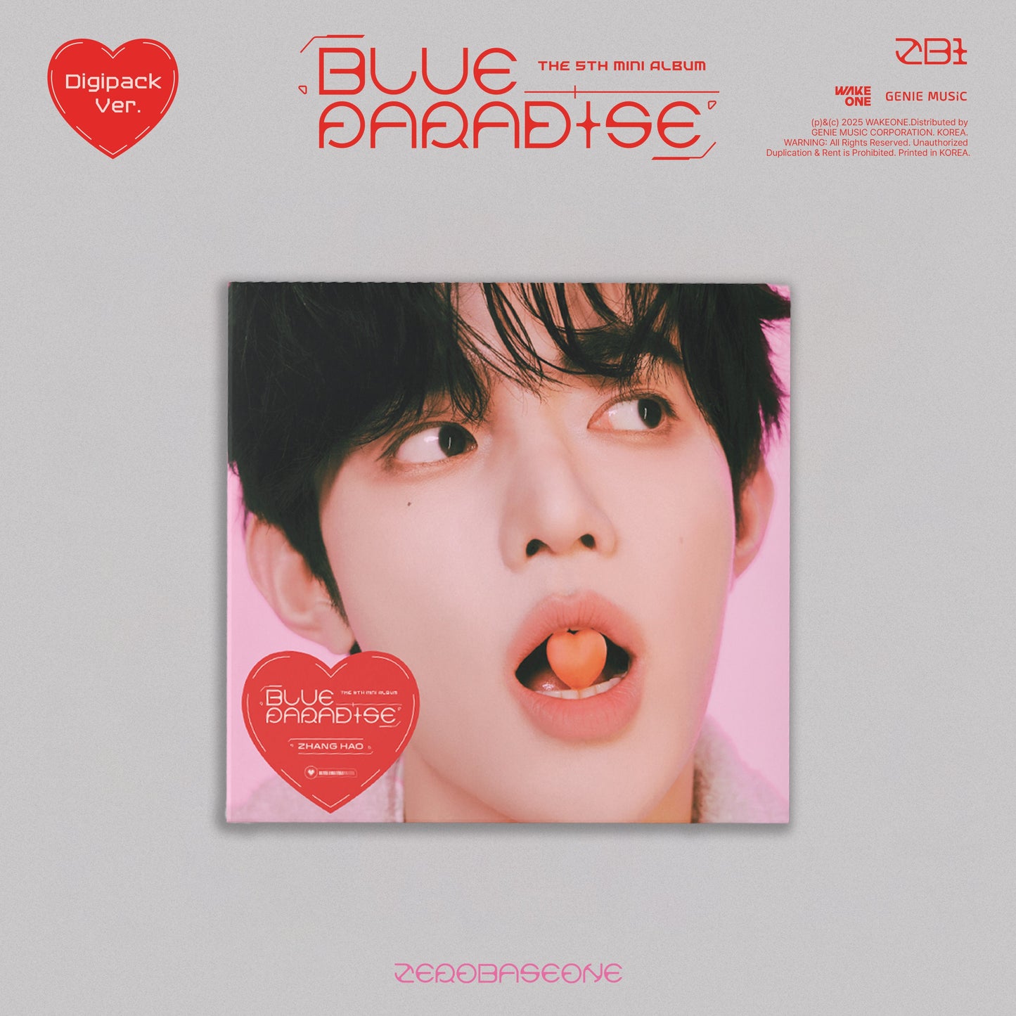 Blue Paradise-Zerobaseone on Standard Compact Disc-Helix Sounds
