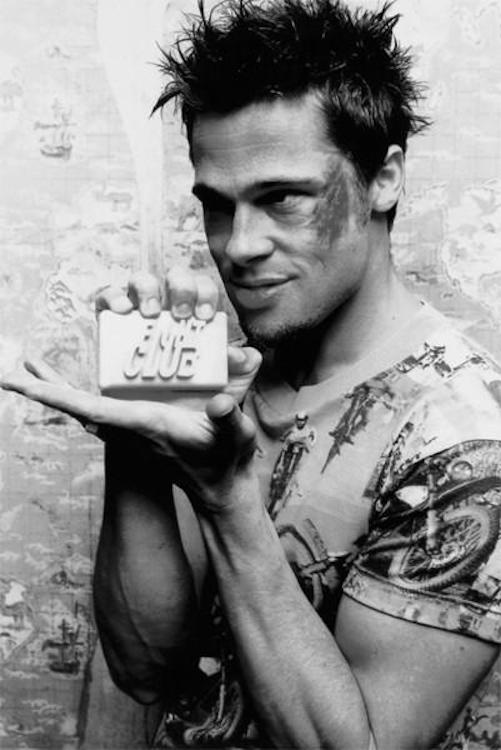 Fight Club - Brad Pitt Soap Poster - Fight Club | Helix Sounds