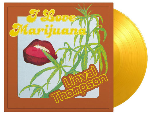 I Love Marijuana-Linval Thompson on Yellow Vinyl-Helix Sounds