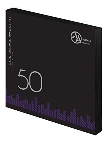 12" Deluxe Audiophile Antistatic Inner Sleeves (Black) - Audio Anatomy | Helix Sounds