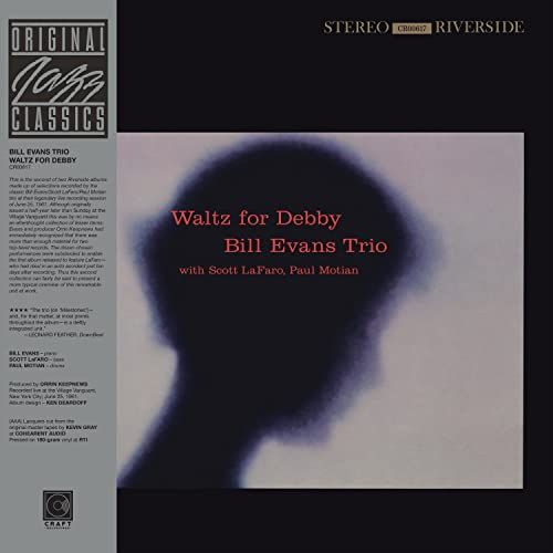 Waltz For Debby-Bill Evans Trio on Black Vinyl-Helix Sounds