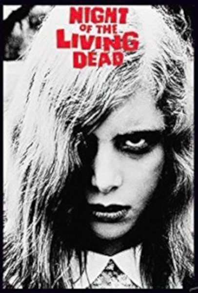 Night of the Living Dead Girl Zombie Horror Movie Poster-Helix Sounds