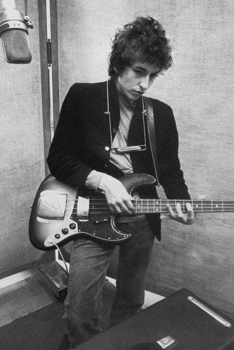 Bob Dylan - In Studio Poster-Helix Sounds