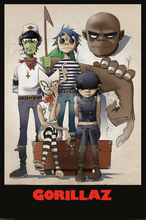 Gorillaz - Family Portrait Poster-Helix Sounds