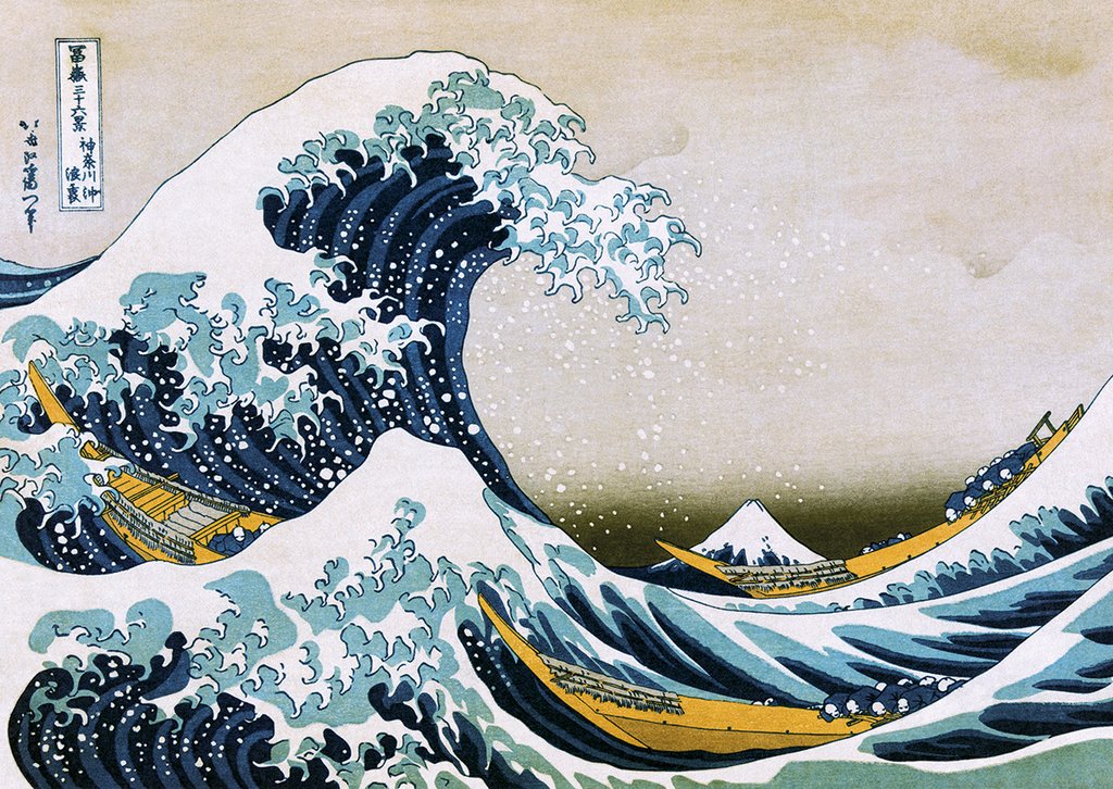 The Great Wave off Kanagawa Poster-Helix Sounds