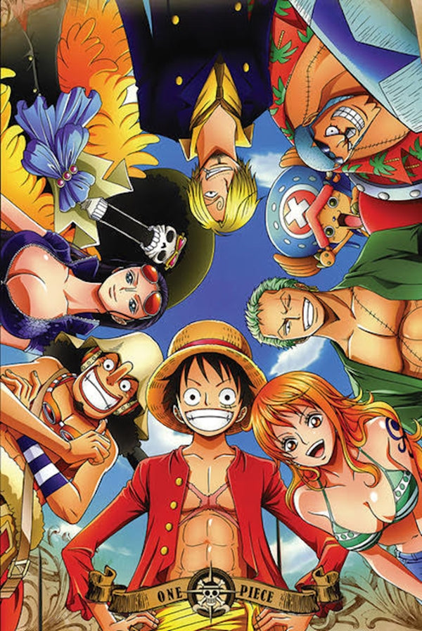 One Piece - Circle Poster - Eiichiro Oda | Helix Sounds