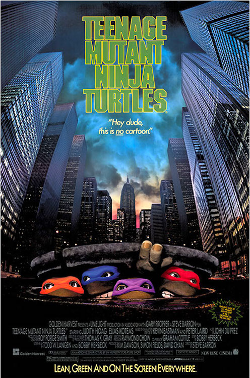 Teenage Mutant Ninja Turtles - "Hey Dude" Poster-Helix Sounds