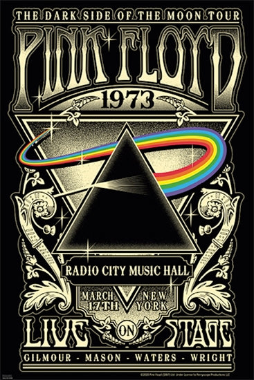 Pink Floyd - Radio City Poster-Helix Sounds