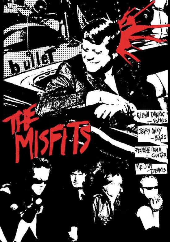 The Misfits - Bullet Poster-Helix Sounds