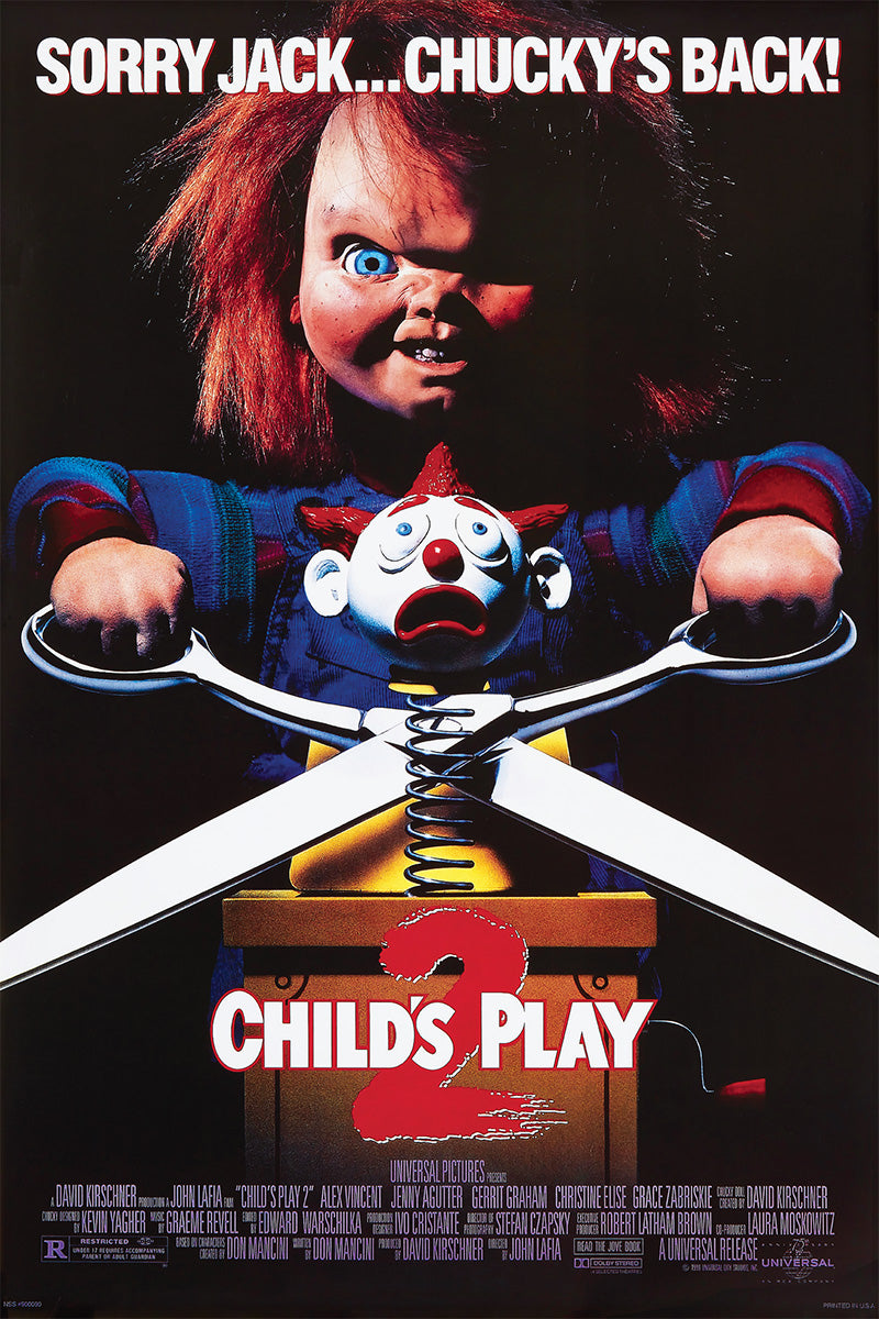 Child's Play 2 Chucky's Back Poster-Helix Sounds