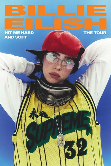 Billie Eilish Hit Me Hard Tour Poster-Helix Sounds