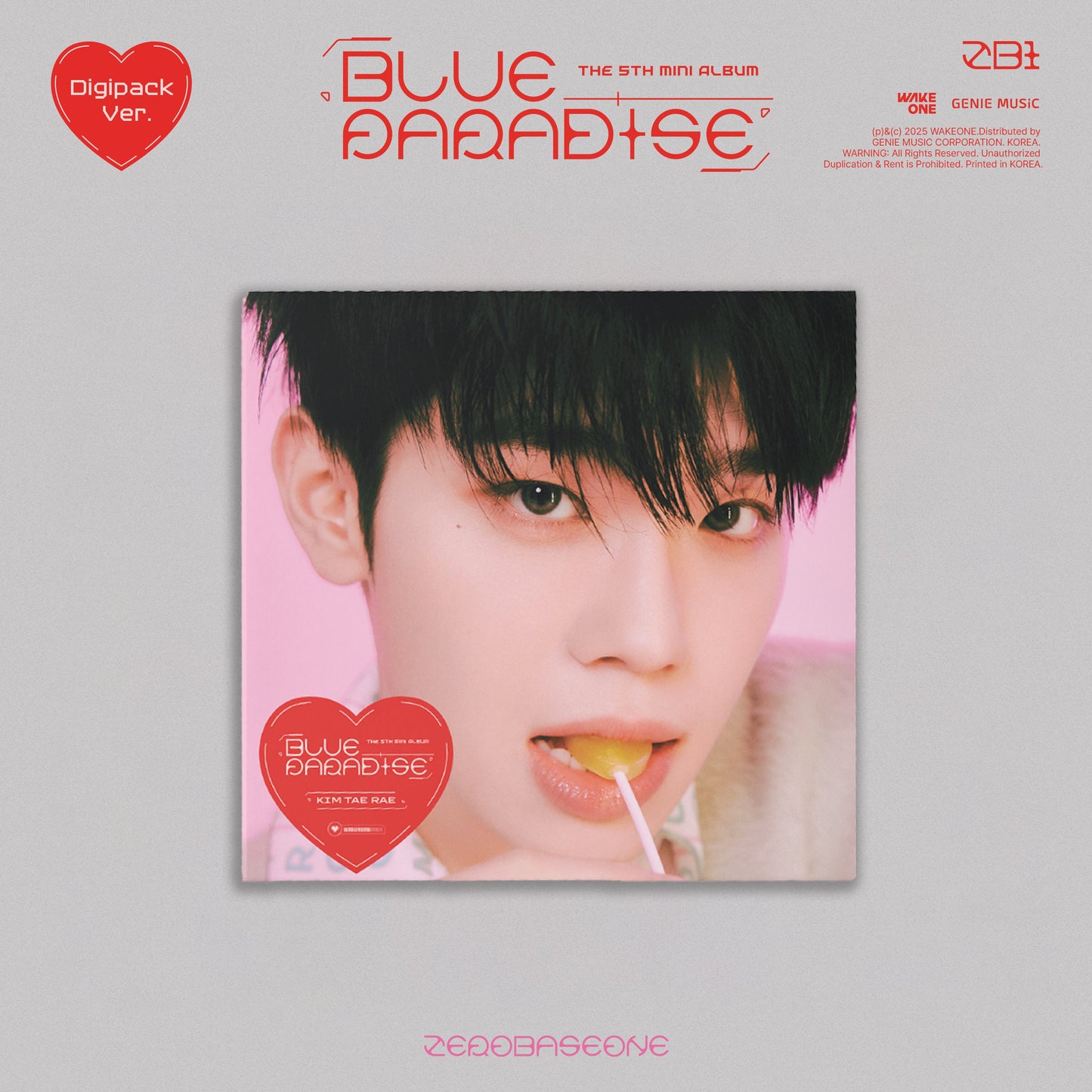 Blue Paradise-Zerobaseone on Standard Compact Disc-Helix Sounds