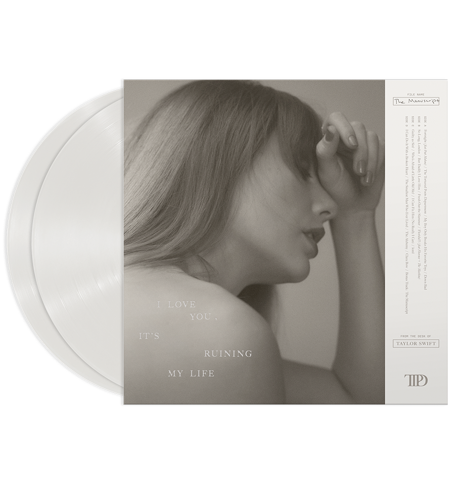 The Tortured Poets Department-Taylor Swift on White Vinyl-Helix Sounds