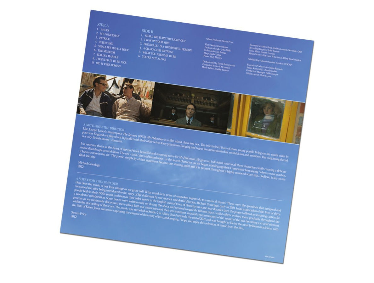MOVATM366 - Steven Price - My Policeman - Amazon Original Motion Picture Soundtrack