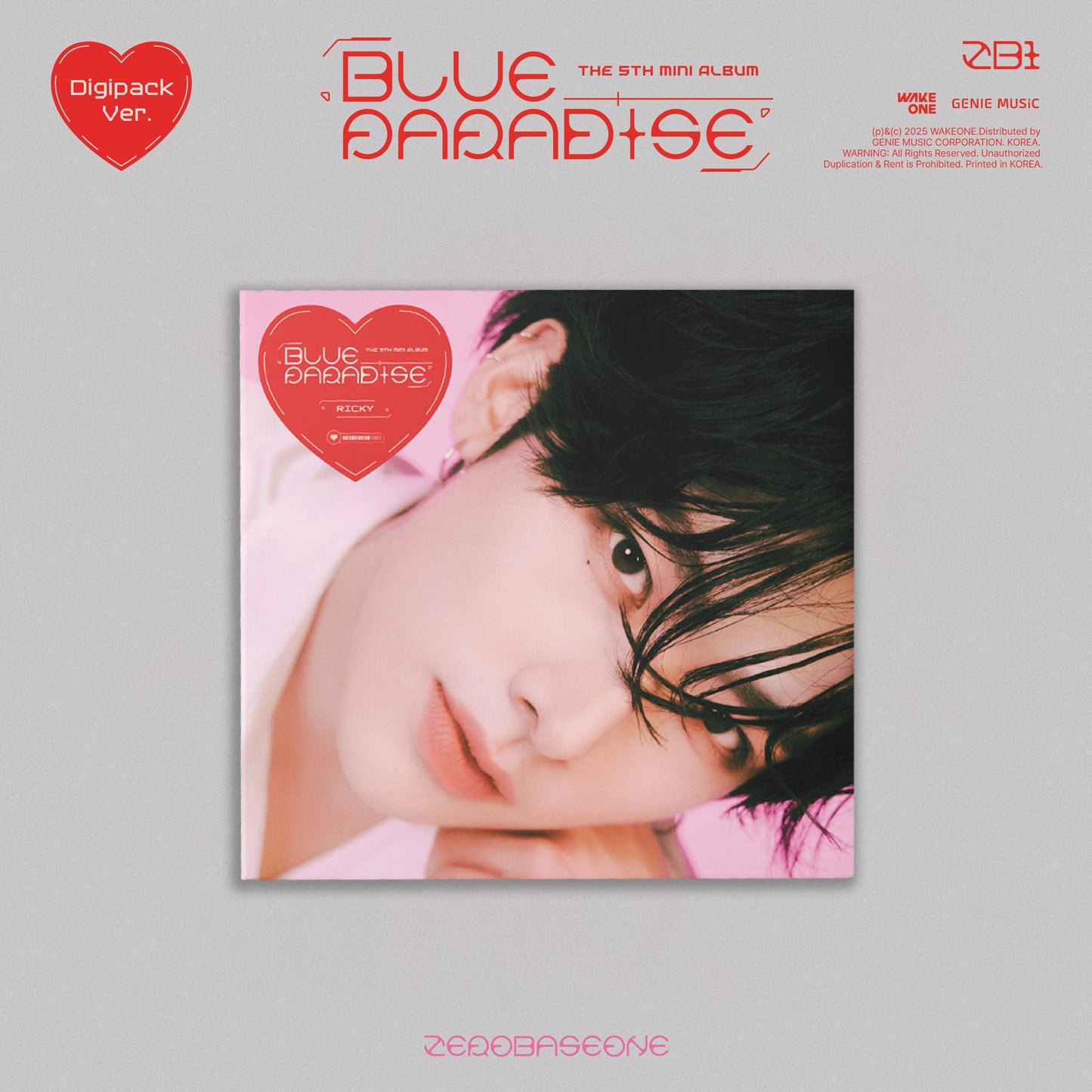 Blue Paradise-Zerobaseone on Standard Compact Disc-Helix Sounds