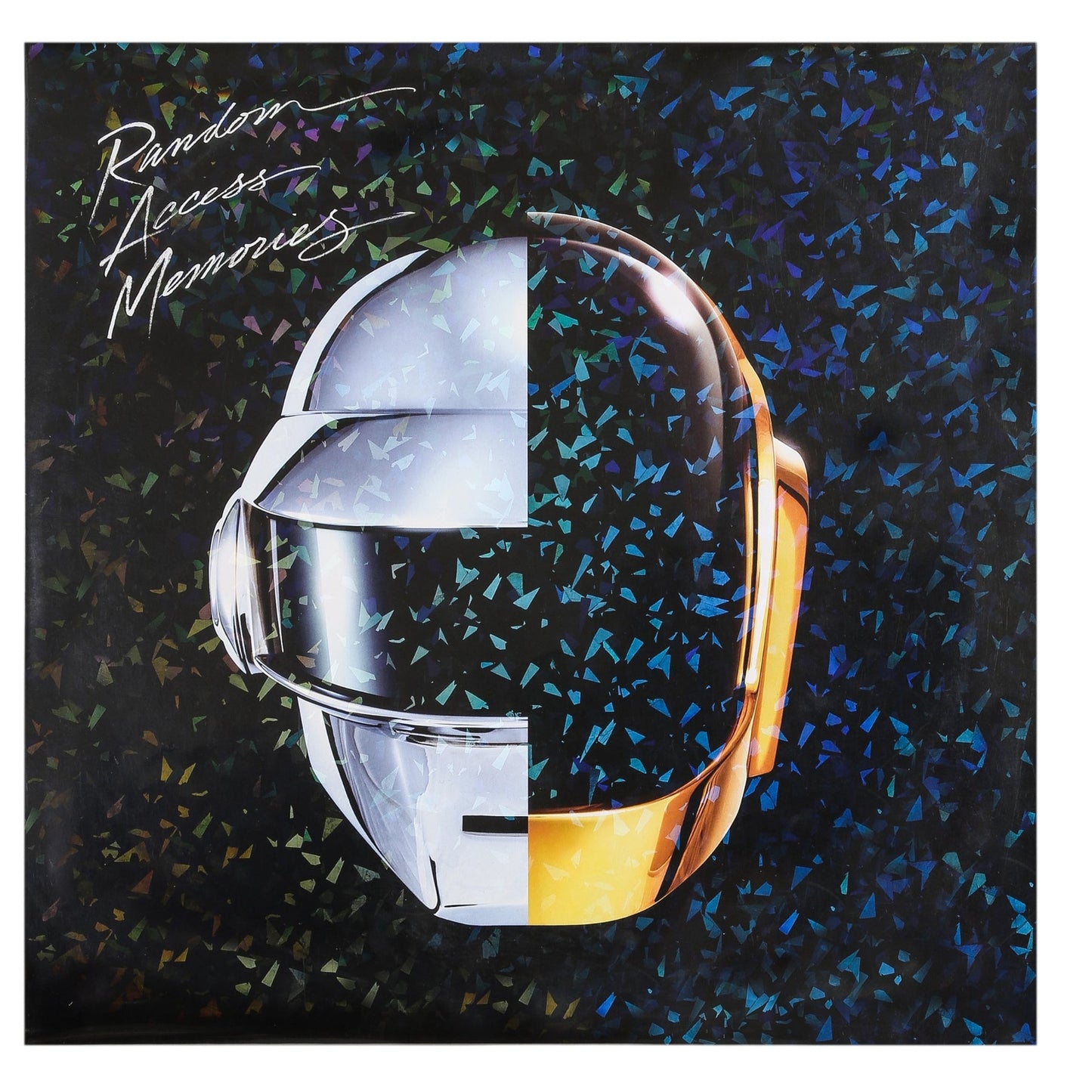 12" Holographic Outer Sleeves Cracked Ice Pack of 25 Vinyl Supply Co.