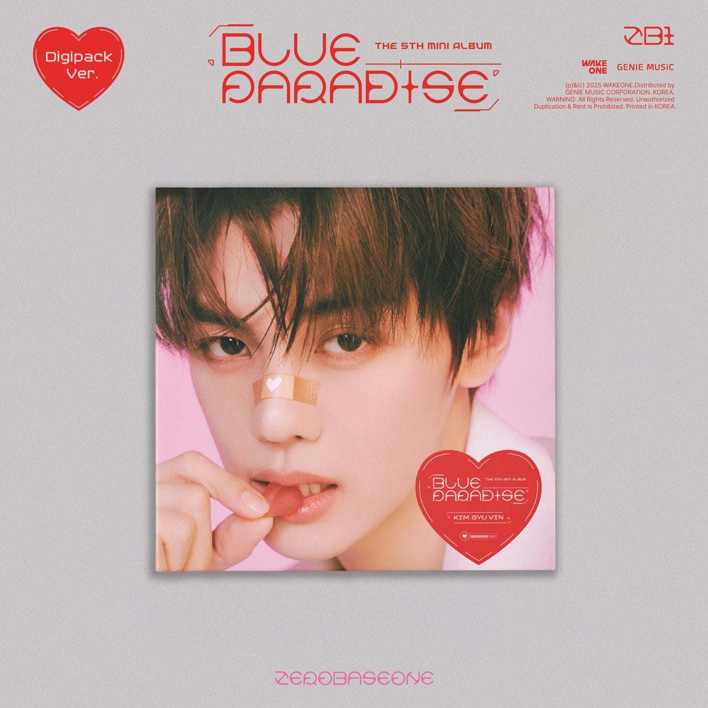 Blue Paradise-Zerobaseone on Standard Compact Disc-Helix Sounds