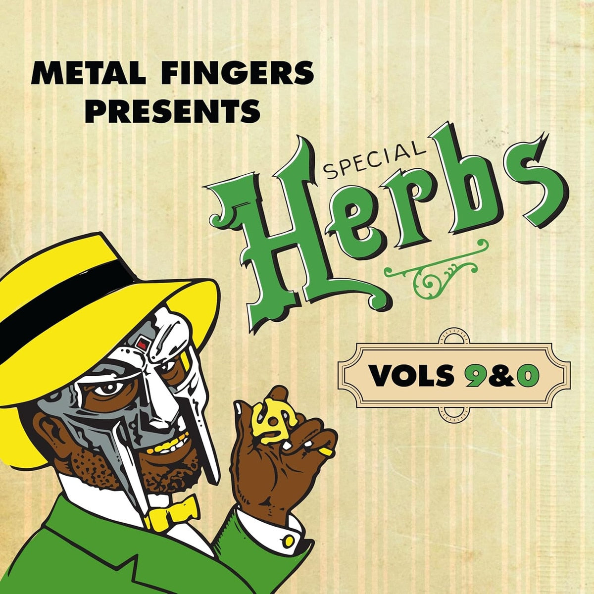 RSE386LP-C1 - MF DOOM - Metal Fingers Presents: Special Herbs Vol. 9 & 0