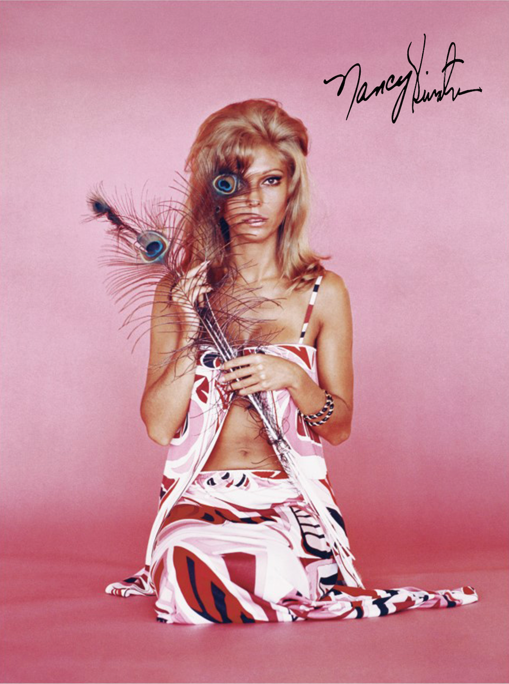 LITA 208 - Nancy Sinatra - Keep Walkin' Autographed Print