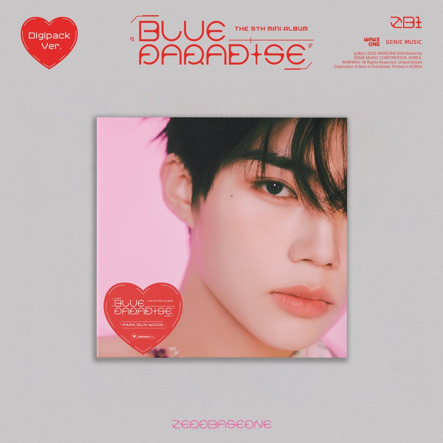 Blue Paradise-Zerobaseone on Standard Compact Disc-Helix Sounds