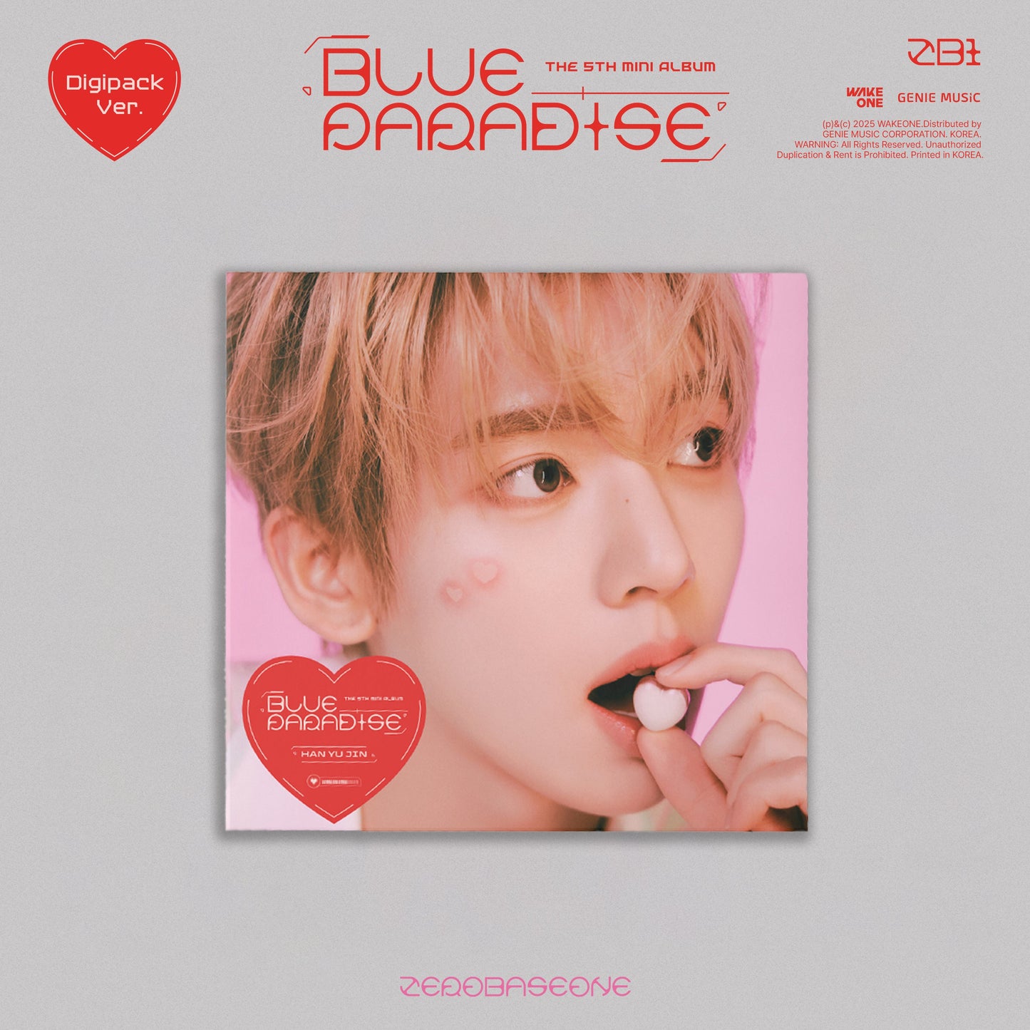 Blue Paradise-Zerobaseone on Standard Compact Disc-Helix Sounds
