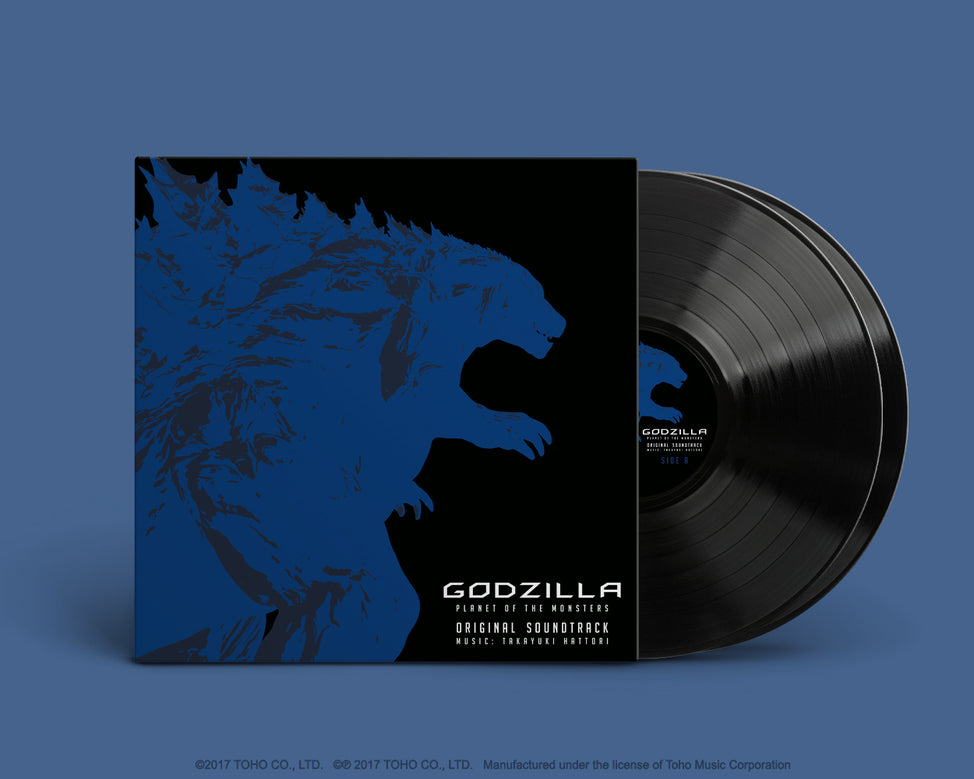 Godzilla Planet of the Monsters Original Soundtrack-Takayuki Hattori Vinyl-Helix Sounds