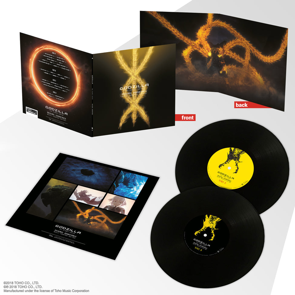 Godzilla The Planet Eater Original Soundtrack-Takayuki Hattori Vinyl-Helix Sounds
