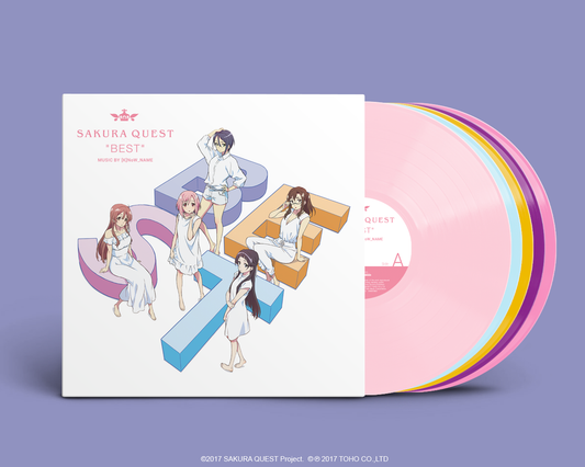 Sakura Quest "Best" (Original Soundtrack)-(K)NOW_NAME Vinyl Box Set-Helix Sounds