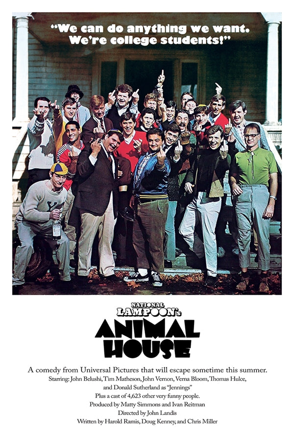 Animal House - Middle Finger Poster-Helix Sounds