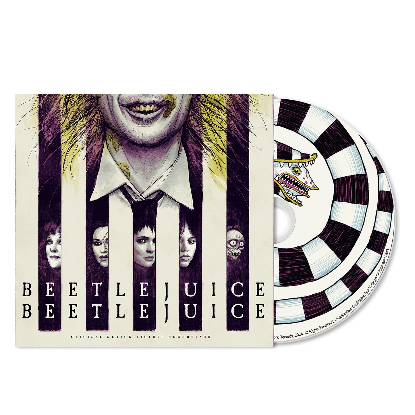 Beetlejuice Beetlejuice (Original Motion Picture Soundtrack)-Various Artists CD-Helix Sounds