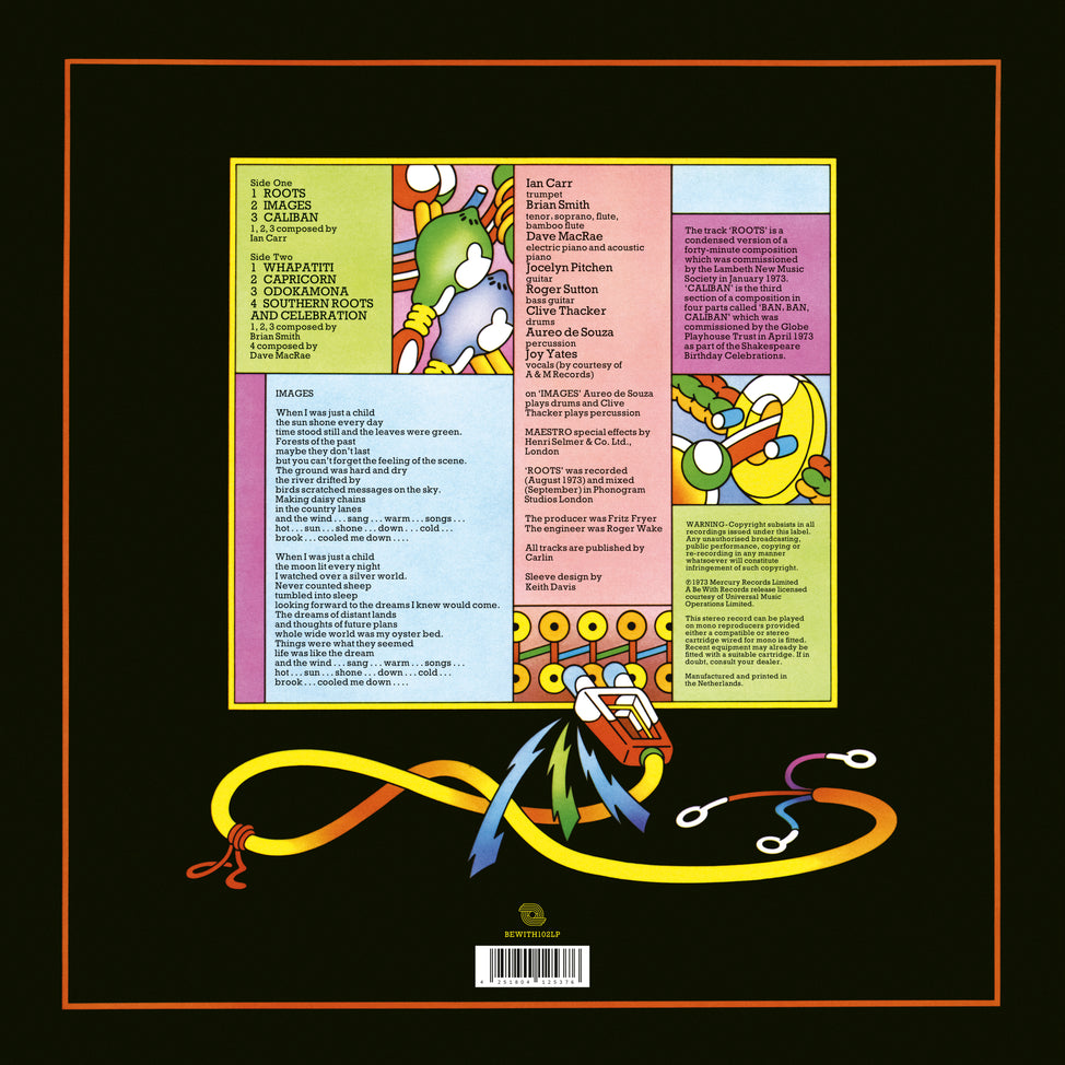 Roots-Ian Carr’s Nucleus on Black Vinyl-Helix Sounds