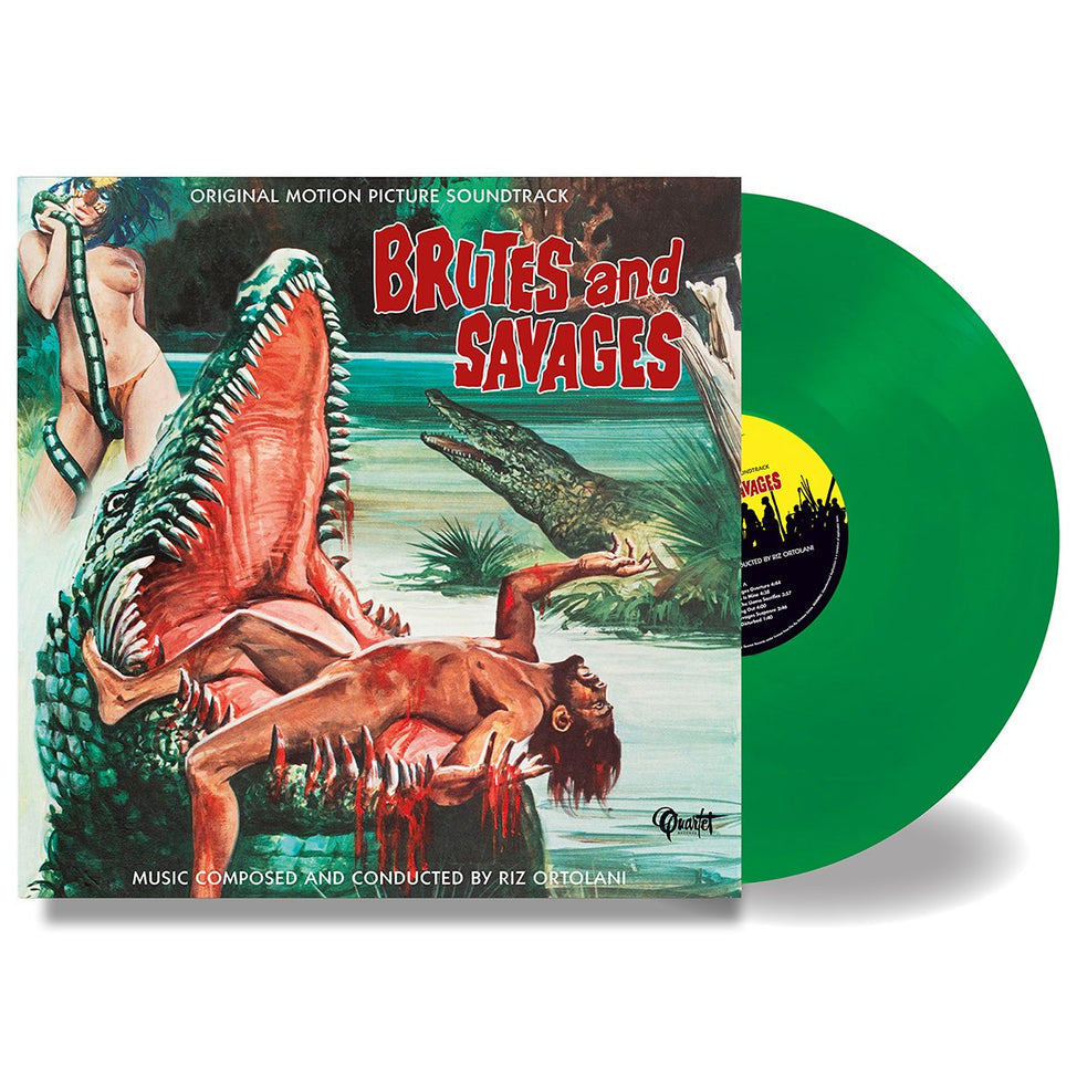 Brutes And Savages-Riz Ortolani on Green Vinyl-Helix Sounds