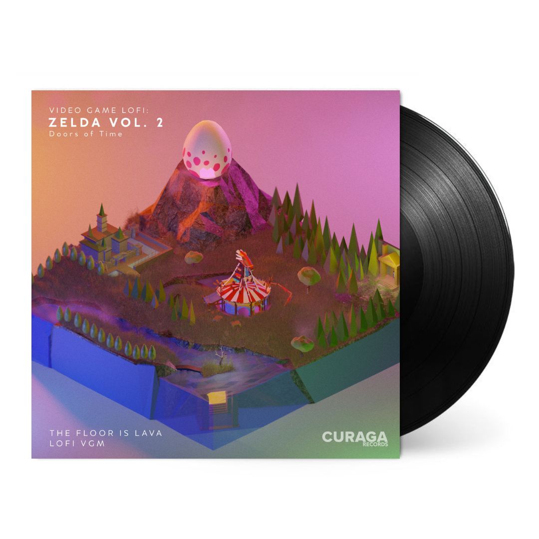 Video Game Lofi Zelda, Vol. 2-Doors of Time-The Floor Is Lava Vinyl-Helix Sounds