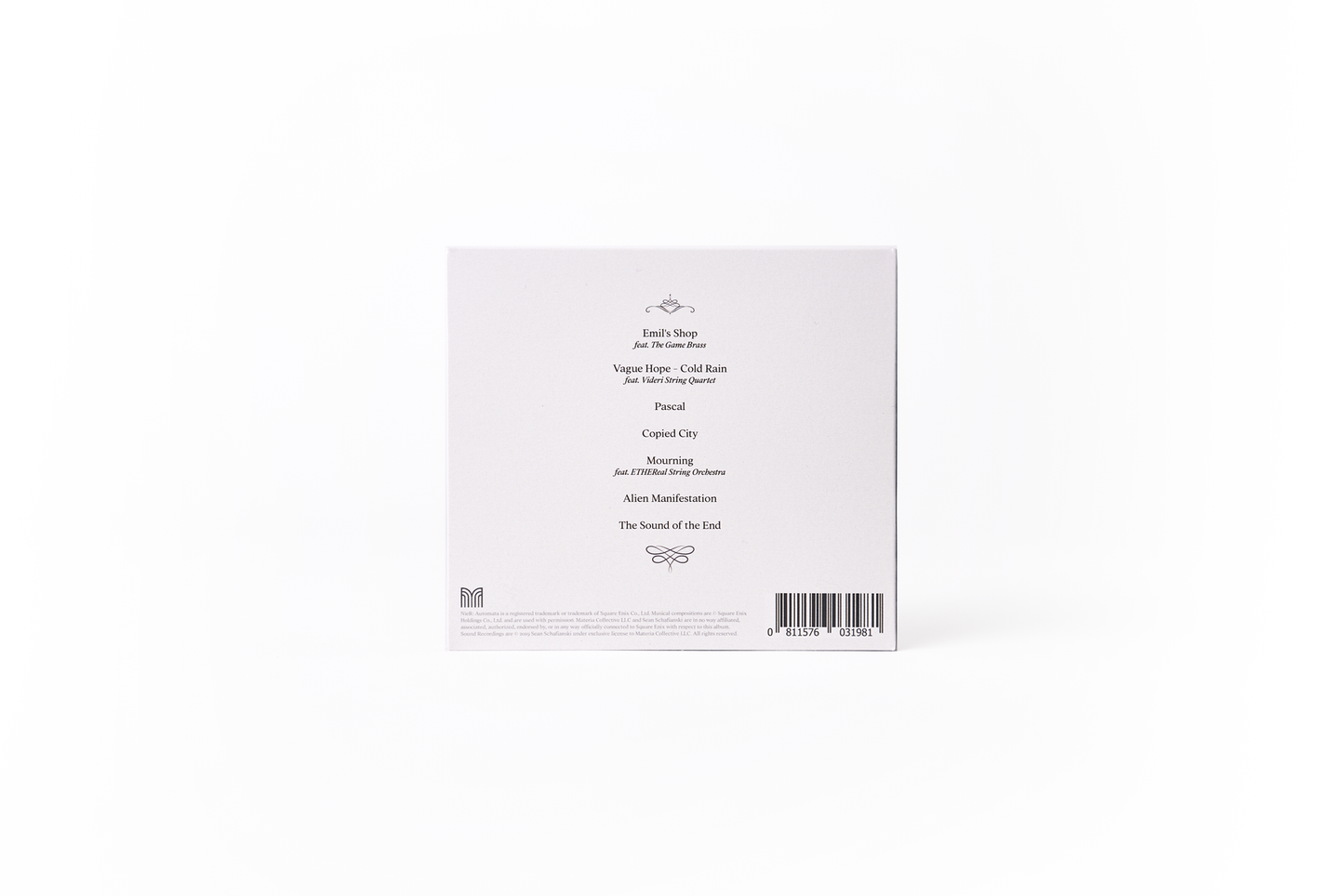 Chamber Works: NieR Automata (Compact Disc)-Sean Schafianski-Helix Sounds