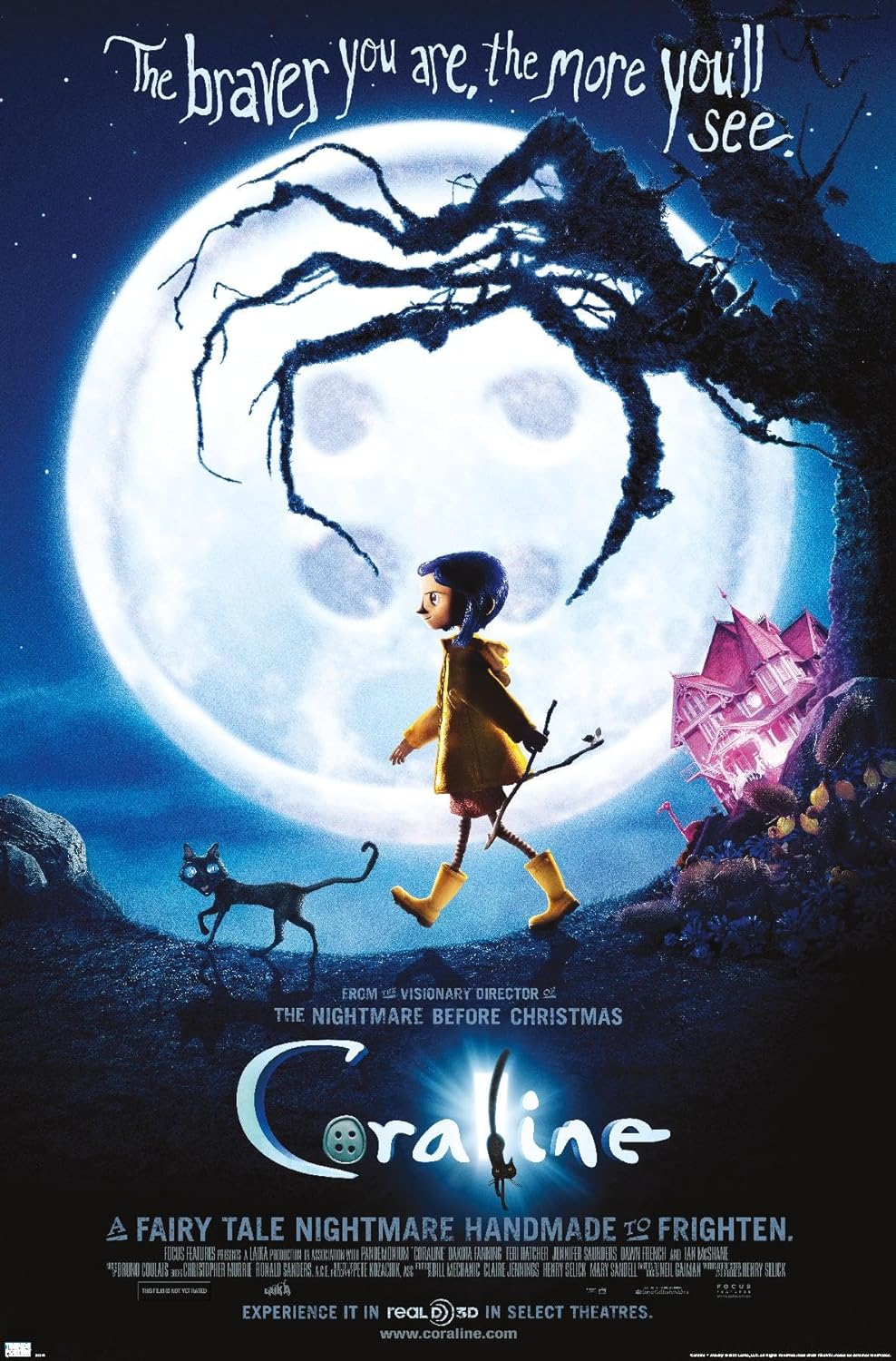 Coraline 'Braver' Original Movie Poster-Helix Sounds