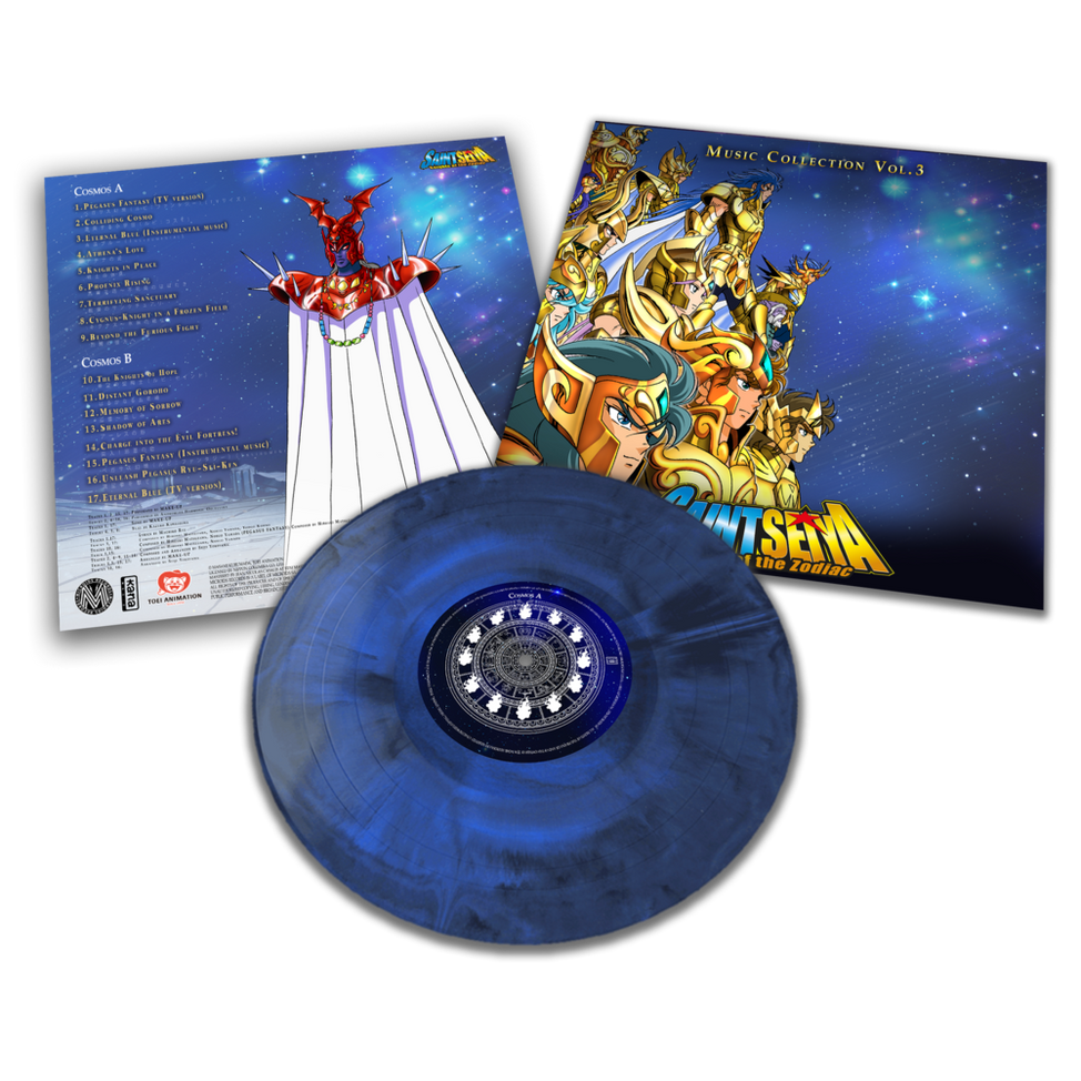 Saint Seiya-Knights of the Zodiac: Music Collection Vol. 3-Seiji Yokoyama Vinyl-Helix Sounds