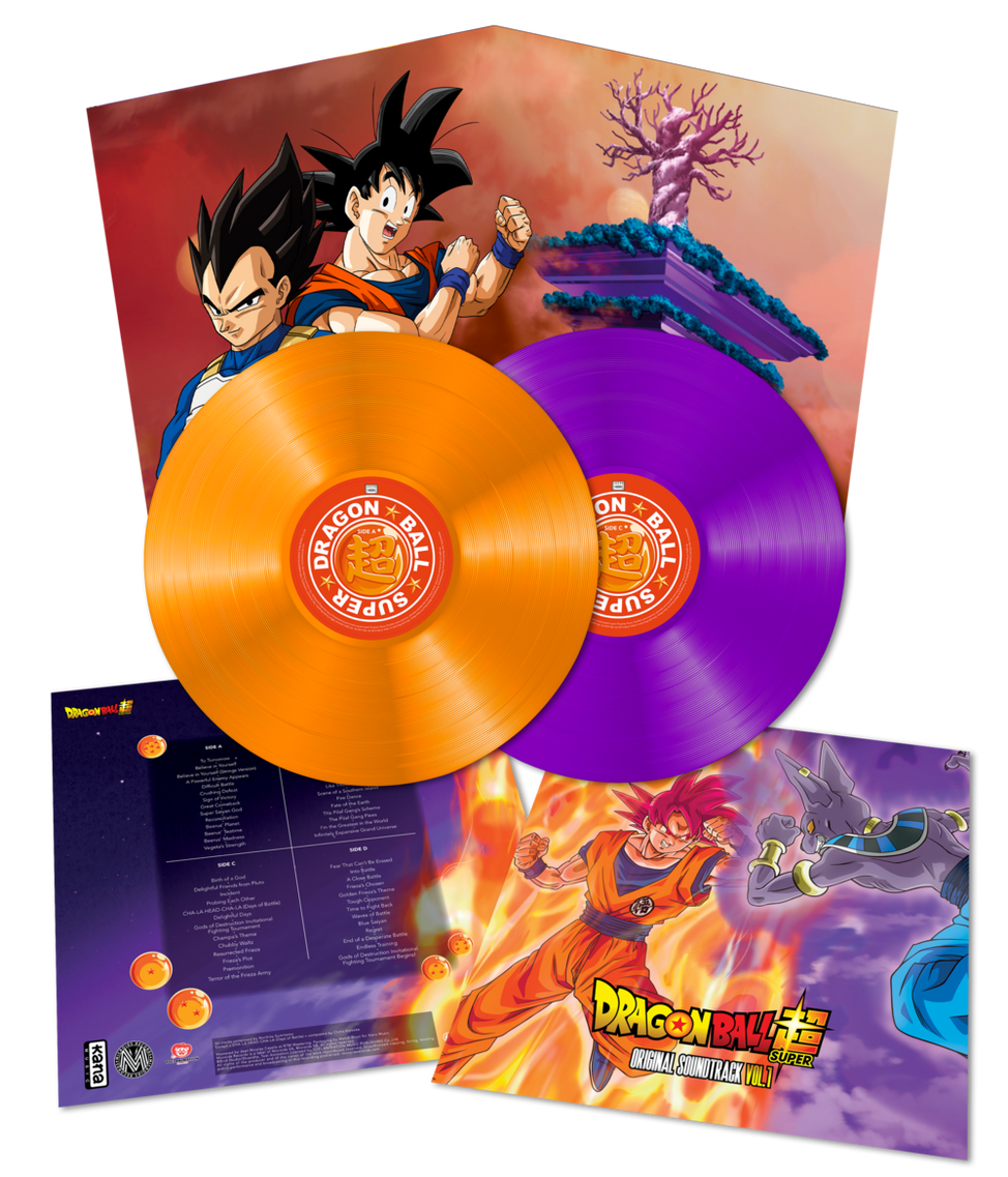 Dragon Ball Super (Original Soundtrack Vol. 1)-Chiho Kiyooka Vinyl-Helix Sounds